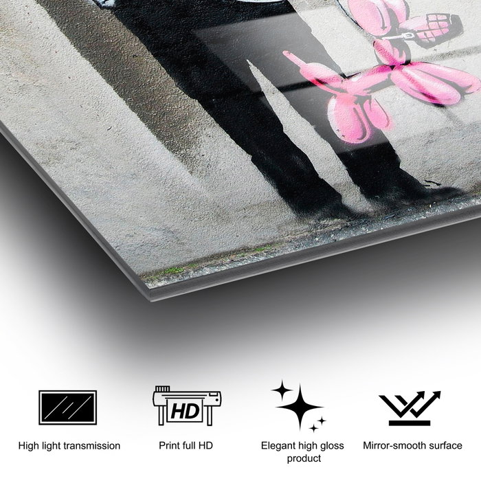 Wallity Cuadro Decorativo Banksy UV-506 45 x 65 cm Wallity Cuadro Decorativo Banksy UV-506 45 x 65 cm